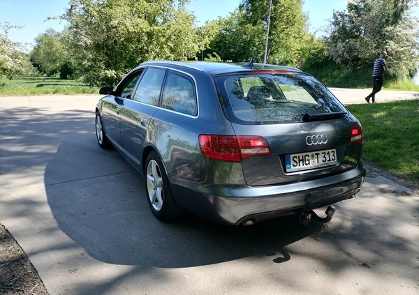 Audi A6 cena 20900 przebieg: 248041, rok produkcji 2007 z Malbork małe 211